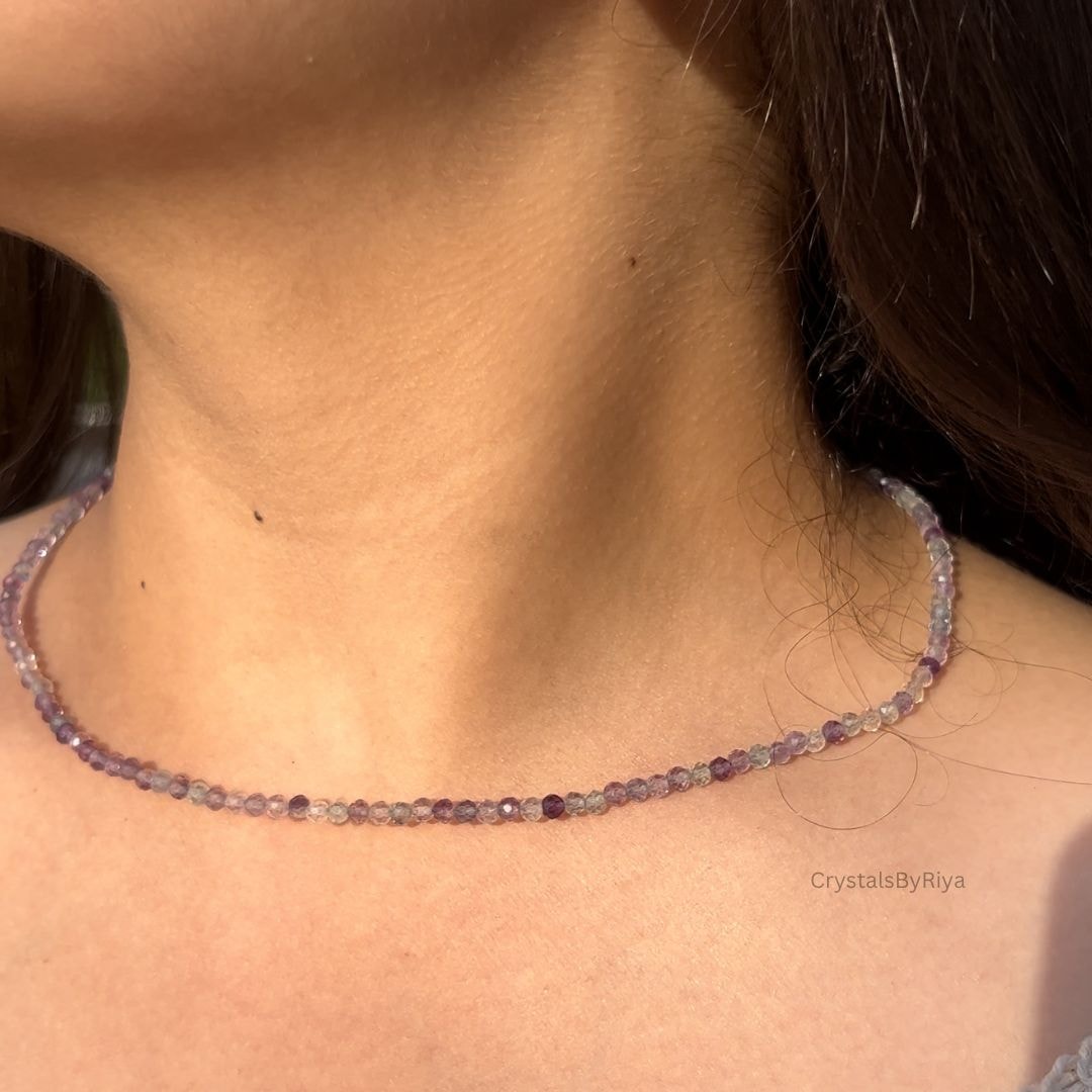 Multi Fluorite Diamond cut 3mm