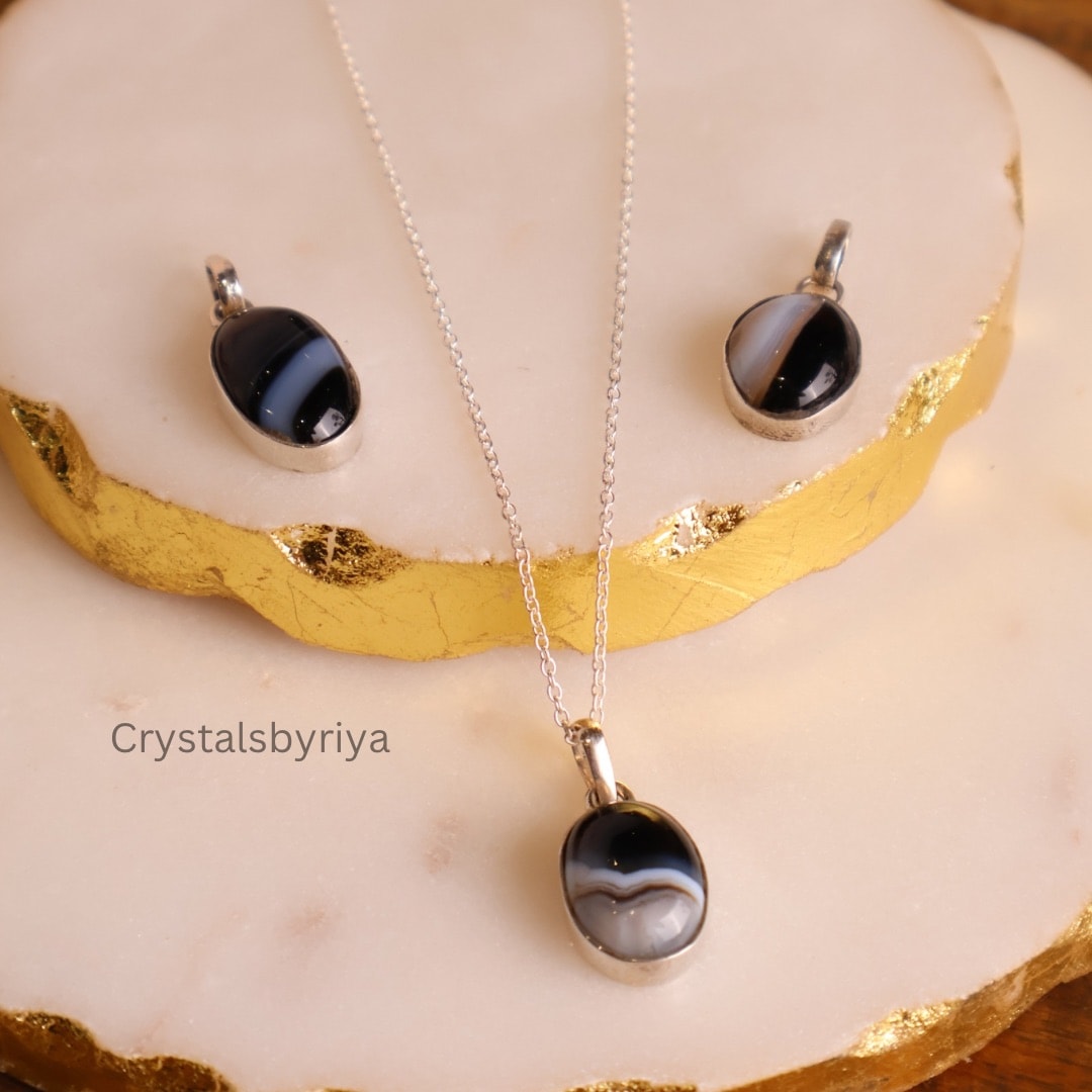 SULEMANI HAQIQ SILVER PENDANT - alternate view